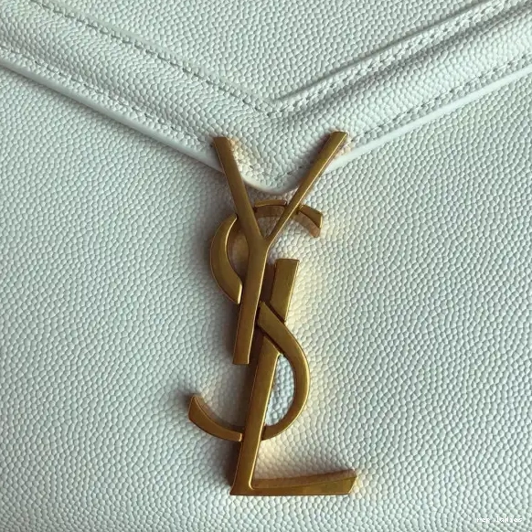 Rep ladies REP EMBOSSED HANDLE LEATHER MINI GRAIN TOP DE IN BAG CASSANDRA YSL POUDRE 0601